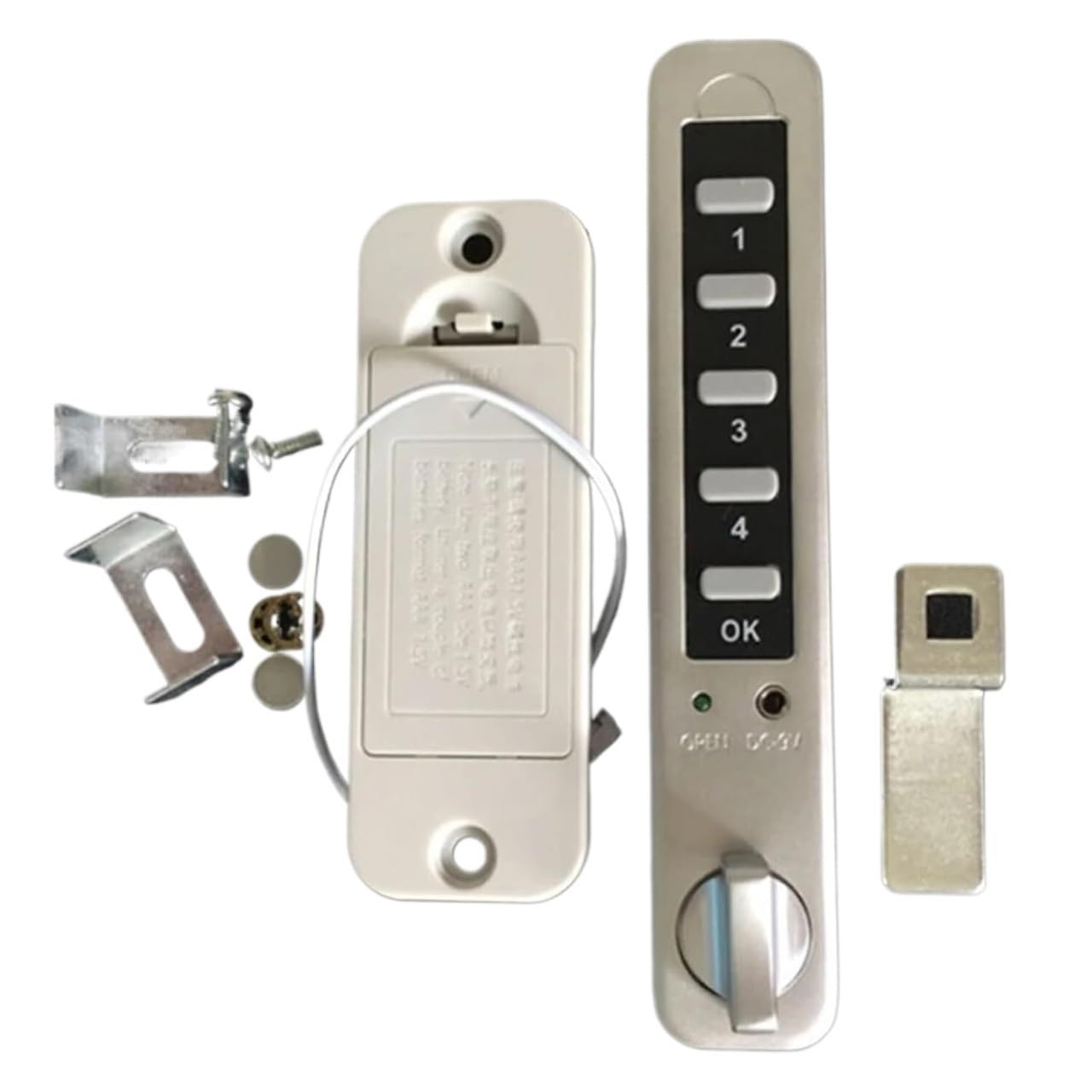 Tnbccxn C1 Cam Lock, Electronic Combination Drawer Lock For Keyless Gym Locker School Cabinet Hotel Home Security Ms512 I(C1)