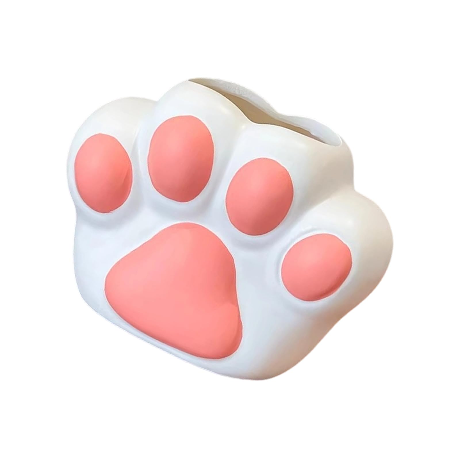 LUCKGONI Creative Cats Paws Planter Organic Resin for Desktop Decoration Suitable Succulents Small Plant