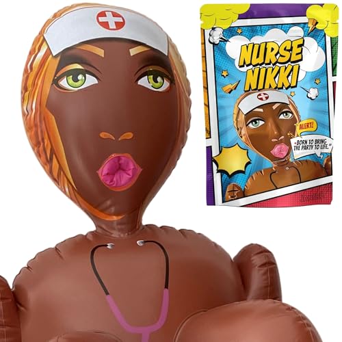 JANOKE Inflatable Display Figure with Sash - Novelty Inflatable Figure - Prop for Parties and Photo Booths