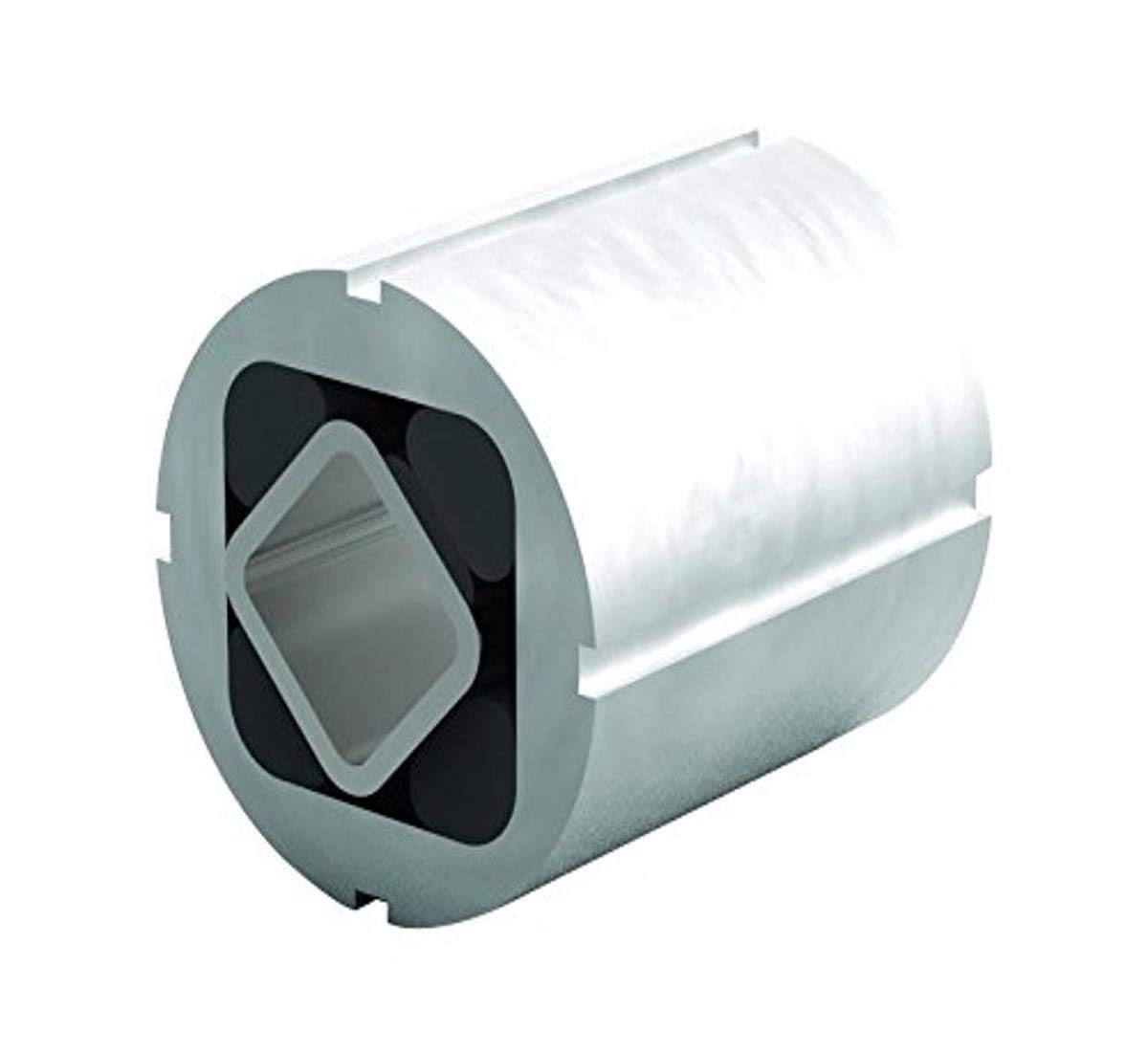 Lovejoy 68514425098 DK-S Aluminum/Steel Element, 15 mm x 25 mm, 10 mm Inner Square Size