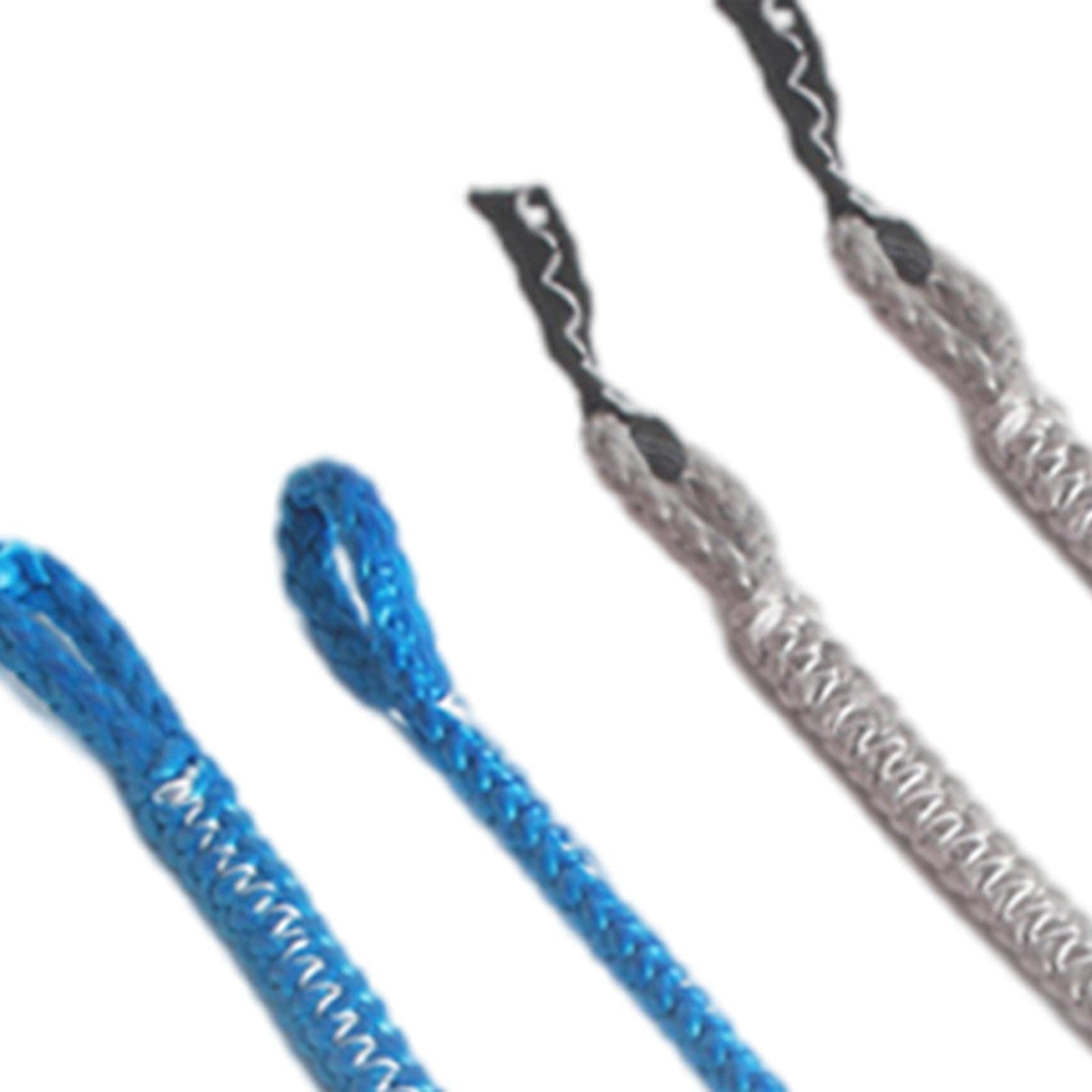 rockible Lot de 4 Nattes de Kitesurf, Kitesurf Pigtails de Rechange 1000 Kg, Bleu Gris