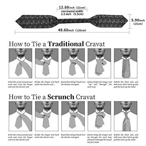 Conjunto de corbata y accesorios de seda para hombre miniatura 2