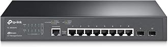 TP-Link TL-SG3210 v3 | 8 Port Gigabit Switch, 2 SFP Slots | Omada SDN Integrated | L2+ Smart Managed | IPv6 | Static Routing | L2/L3/L4 QoS, IGMP & LAG | 5 Year Manufacturer Warranty
