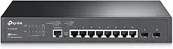 TP-Link TL-SG3210 v3 | Switch Gigabit de 8 portas, 2 slots SFP | Omada SDN integrado | L2+ Smart Managed | IPv6 | Roteamento estático | QoS L2/L3/L4, IGMP e LAG | Garantia de 5 anos do fabricante