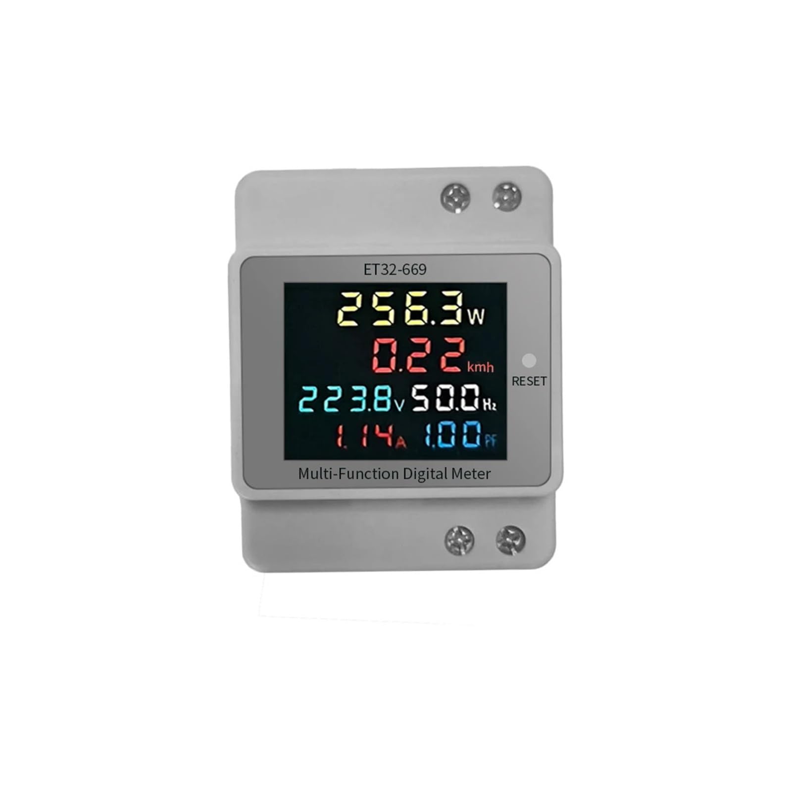 220VAC 45-65Hz Single Phase Energy Counter Meter Electric Voltage Current Power Frequency Meter Din Rail Energy Meter Watt Meter