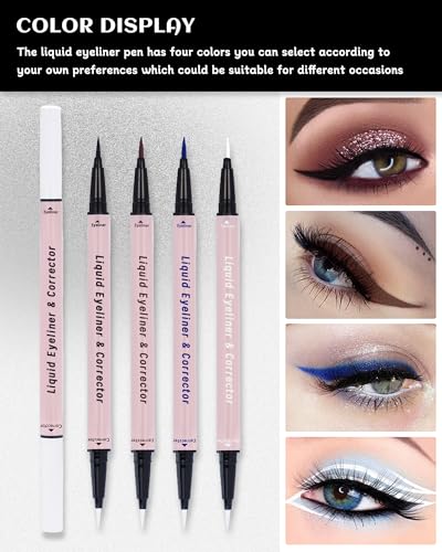 Lestpola 2-In-1 Eyeliner & Eraser Pen, Precision Drawing + Easy Makeup Removal, Vegan Formula, Waterproof Smudge-Proof, Eye Makeup Remover And Colored Eyeliner thumb #5