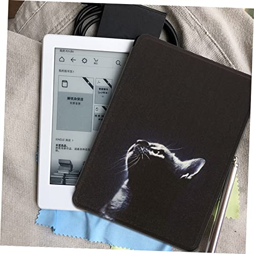 UKCOCO 2 Pçs Estojo De Livros Preto Estojo De Relógio De Couro Estojo De Silicone Compartimentos Est