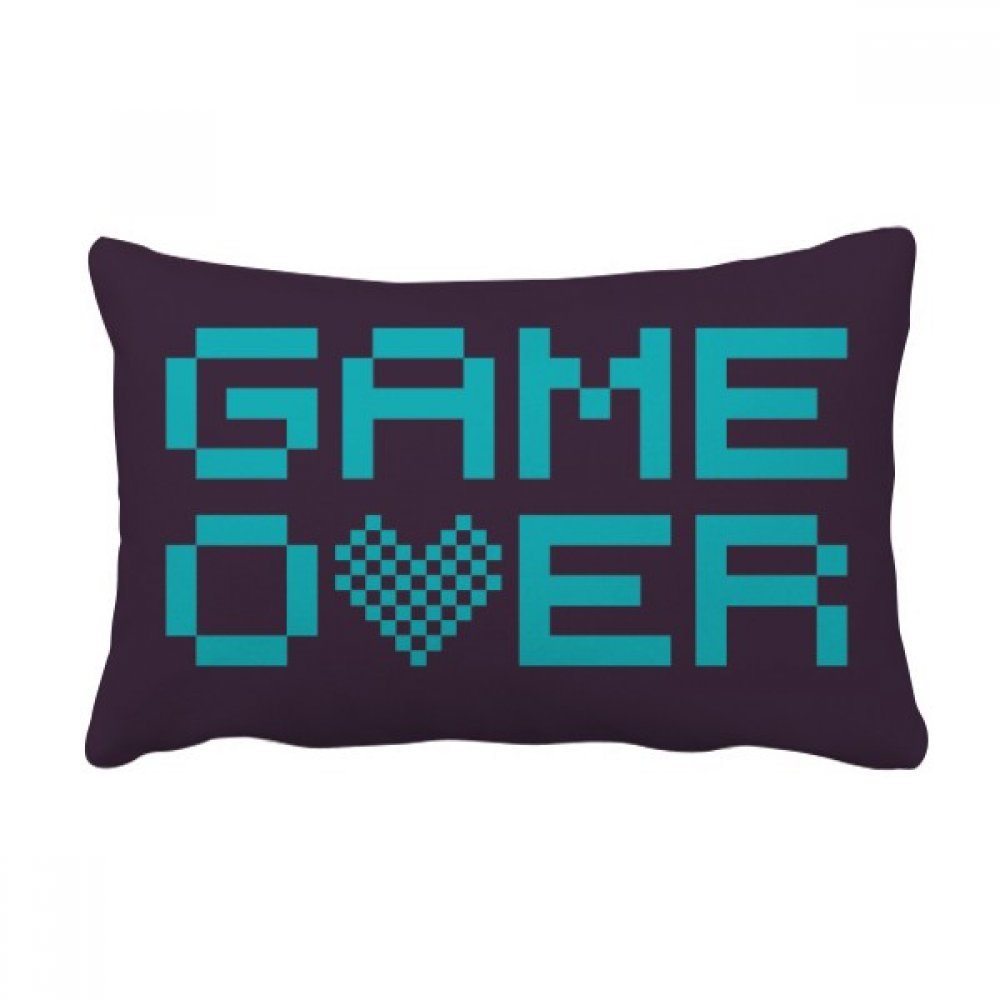 Pixel bleu throw coussin DIYthinker oreiller lombaire multicolore décoration maison