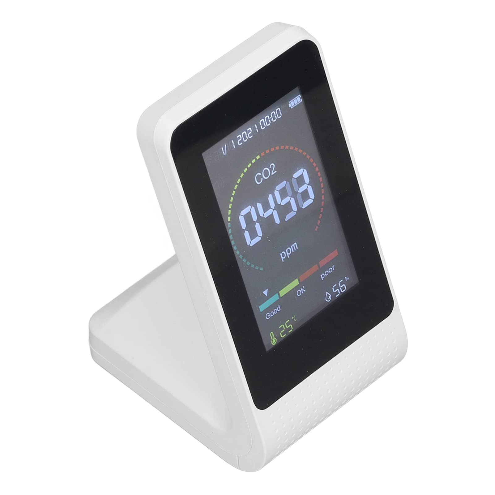 Schimer Pantalla LCD CO2 Monitor de Calidad del Aire Retroiluminación