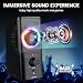 Bingxue H21 Classic Computer Speakers for Desktop PC, Full Stereo Sound, USB-Powered, Gaming Speaker with 3.5mm Aux Multimedia for Laptop/Desktop/Tablets/Phon...