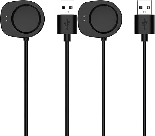 Cargador compatible con Amazfit Balance Smartwatch Accesorio Cargador Rápido Cargador USB Magnético - 3.3 pies