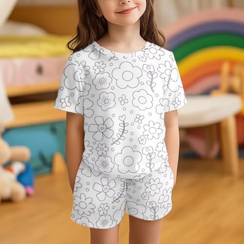 Ensemble de pantalons colorés pour enfants résistant à la chaleur - 2