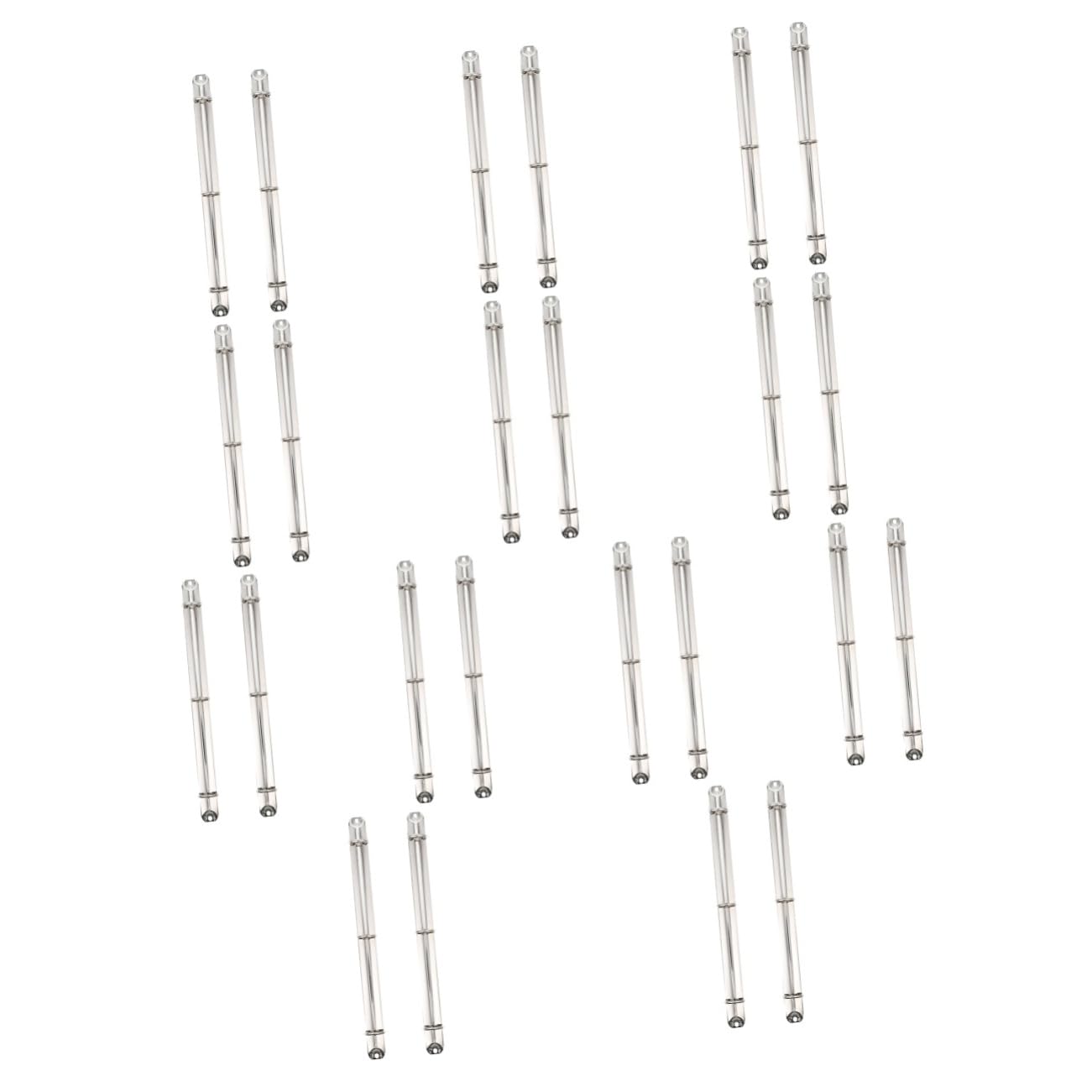 DOITOOL 12 Set Raccoglitore Con Rilegatura Per Quaderni E Progetti Strumento Rilegatura Per Sciolti Meccanismo Resistente Per Ufficio E Scuola 2 Pezzi * 12