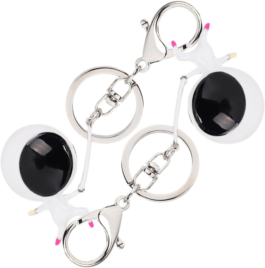 4 Pcs Fencing Keychain Purse Keychains Unique Keychains Keychain for Sports Key Rings Fencing Keyrings