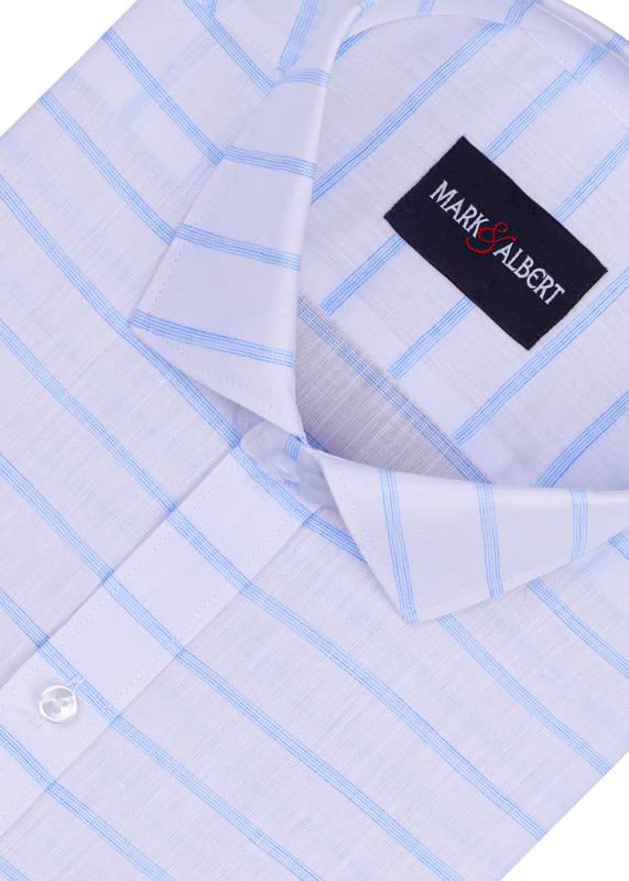 Image of Men's Half Sleeve Linen Shirt