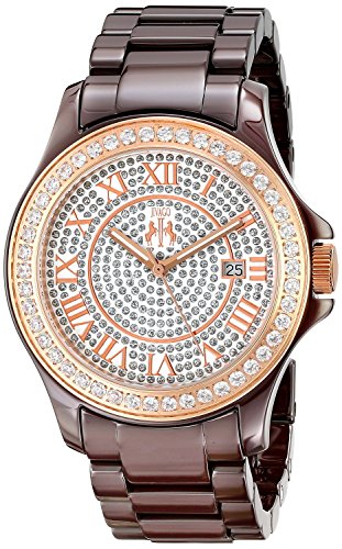 [�W�o�S] Jivago �r���v Women's Ceramic Analog Display Quartz Multi-Color Watch �N�H�[�c JV9416 ���f�B�[�X [�o���h���ߍH��&�����Z�[���v�Z�b�g]�y���s�A���i�z