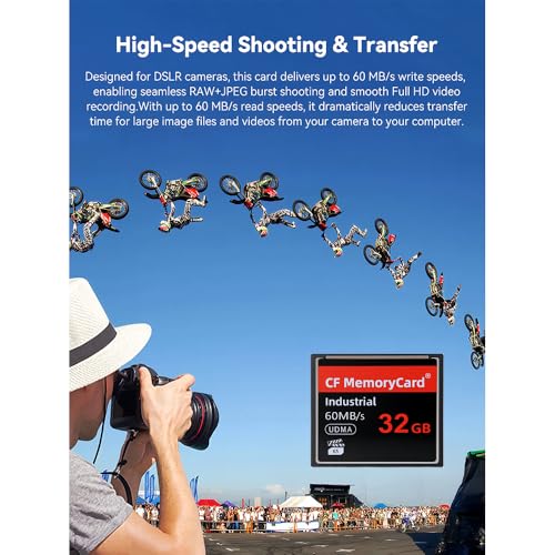 Image of 32GB Original high Speed CF Memory Card UDMA Speed Up to 60MB /s SLR Camera CF Card