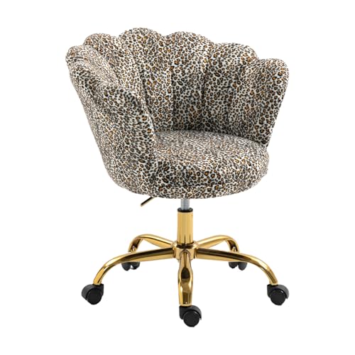 ZOBIDO Comfy Home Office Task Chair Leopard
