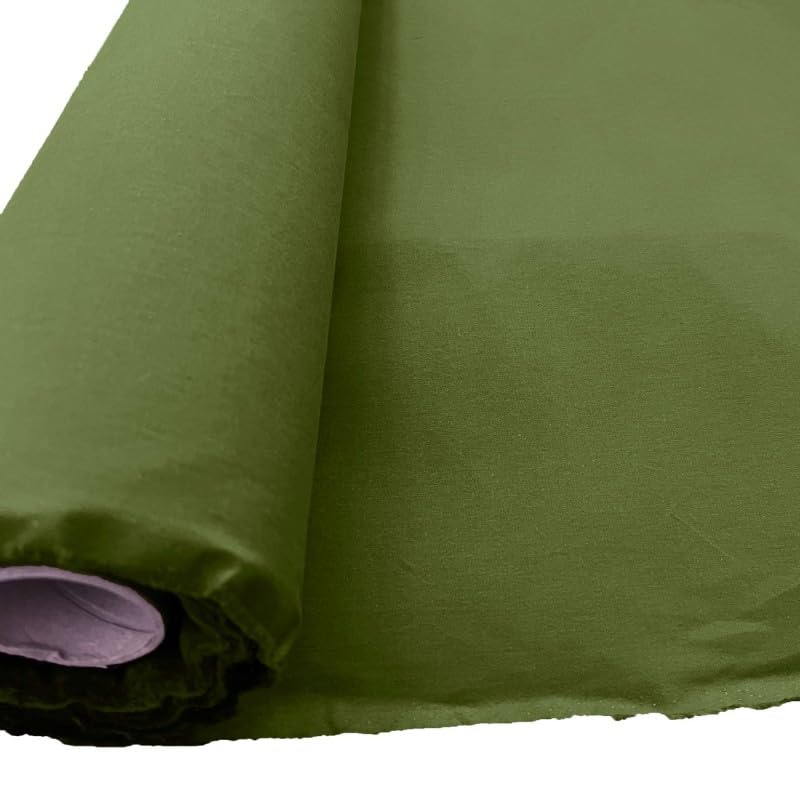 EU Fabrics Dry Waxed Clearance Fabric | Water Repellent Lining Material for Sewing and Crafts | Traditional Wax Fabric for Car, Boats and Outdoor Covering (Light Green, 1 Metre x 150cm)