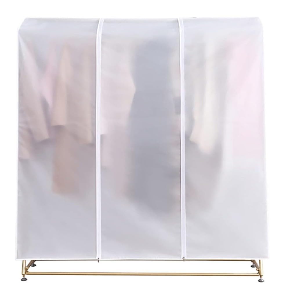 Copriabiti da Armadio Larghezza Copertura per Stand Appendiabiti Protettiva Antipolvere Telo Copri Stender Vestiti copriabiti da armadio per Stand Appendiabiti B,50 * 150 * 180cm