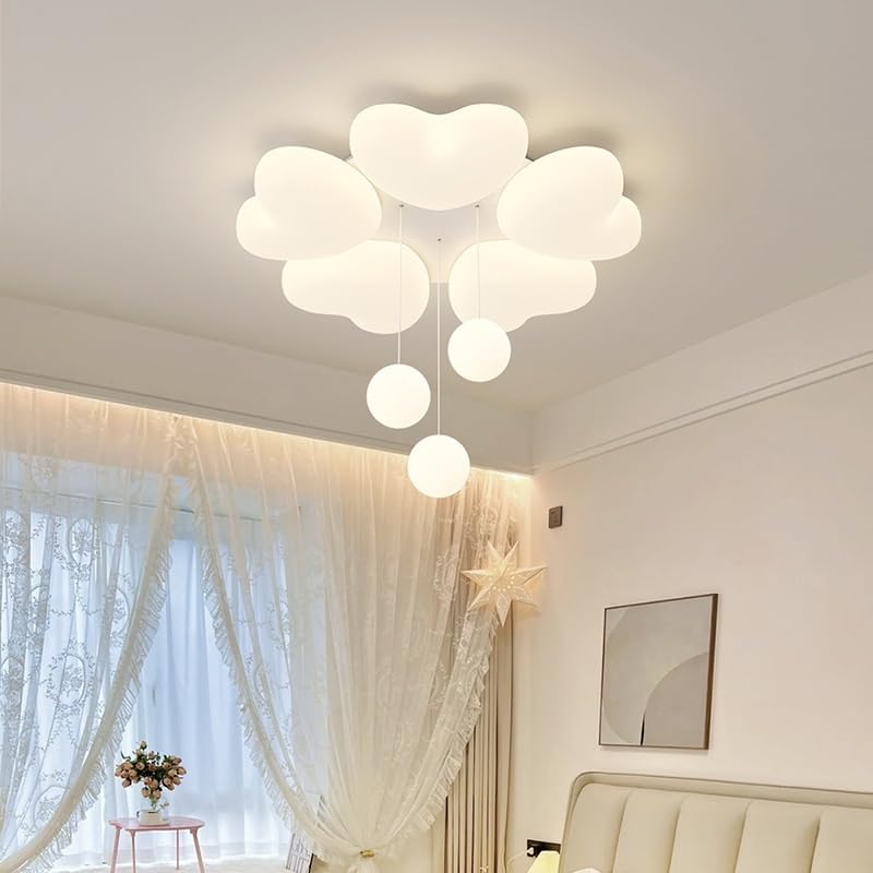 Lustre lampe for fille romantique pour éclairer sans éblouir