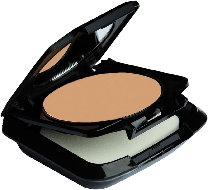 Palladio Dual Wet and Dry Foundation with sponge and Mirror, Squalane Infused, Apply Wet for Maximum Coverage or Dry for Light Finishing and Touchup, Minimize Fine Lines, All day Wear, Neroli Bronze