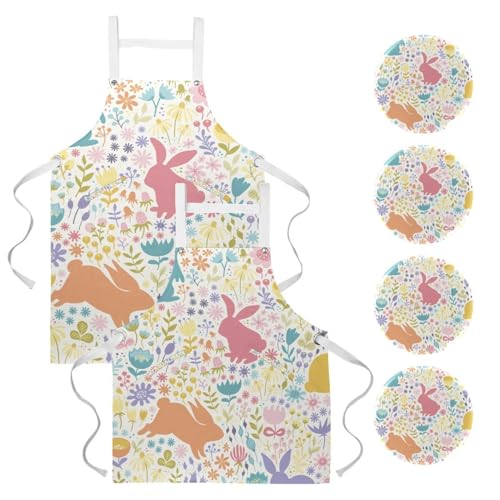 Tablier de cuisine anti-taches pour le nettoyage et la pâtisserie