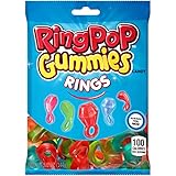 Ring Pop Gummies Rings Candy, 5 Oz Bag (Pack of 12)