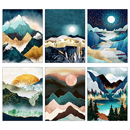 Diamond Painting Kits,Diamond Art Kits 6 Pack,Boho Diamond Painting Kits for Adults, Diamond Art 12x16