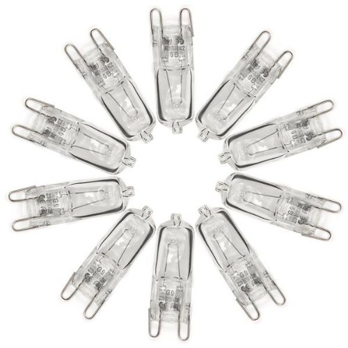 Preisvergleich Produktbild Easy Provider® 10X G9 Halogen Licht Leuchte Beleuchtung Lampe Warmweiß 40W