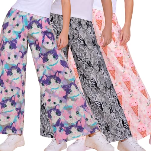 Image of TotzTouch Printed Girls Pant Combo Pack of 3