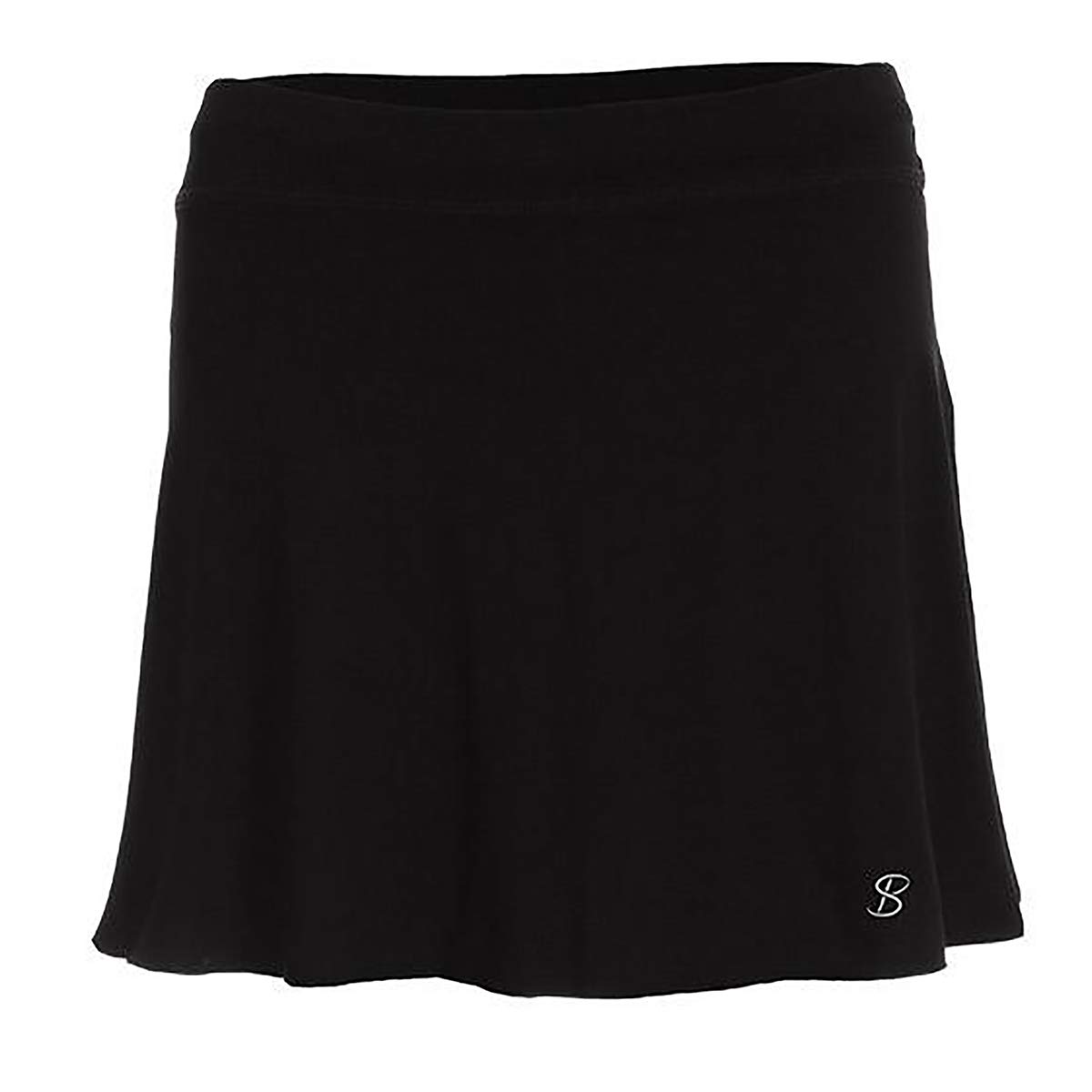 SOFIBELLA UV Staples 13in Womens Tennis Skirt - Black/S