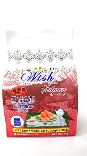 ウィッシュ ドッグフード Wish サーモン おなかの健康維持 1歳から 1.8kgのサムネイル
