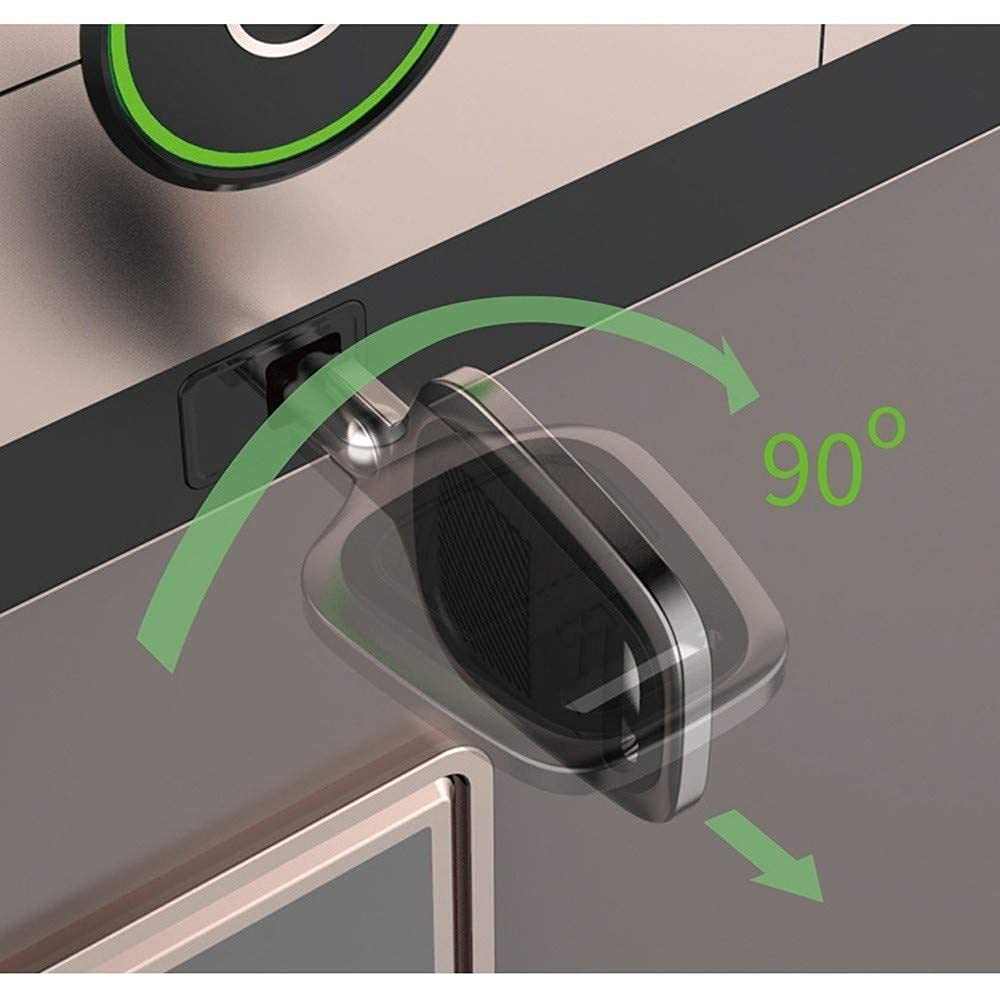 Cassetta di sicurezza,Cassette di sicurezza Smart Wifi Cassetta di sicurezza per impronte digitali Cassaforte domestica Can Nascondiglio segreto Gioielli Allarme personale Cassaforte per ufficio Ser