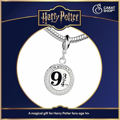 Abalorio Plataforma 9 3/4 de Harry Potter con cristal para pulseras 4