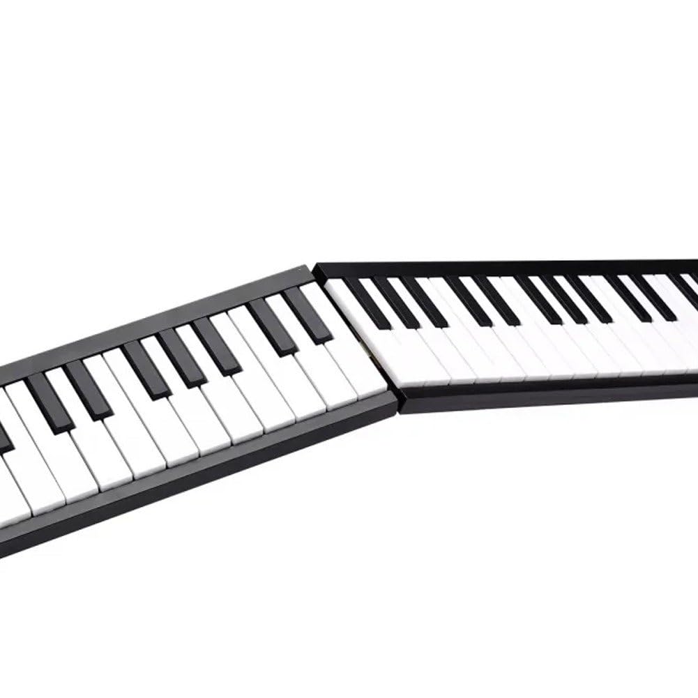 Pianoforte Con Tastiera Pieghevole a 61 Tasti Per Principianti - Pianoforte Elettronico Portatile Con Borsa Per Il Trasporto, Tastiera Pieghevole E Leggera Per Adulti, Viaggi E Apprendimento a Casa