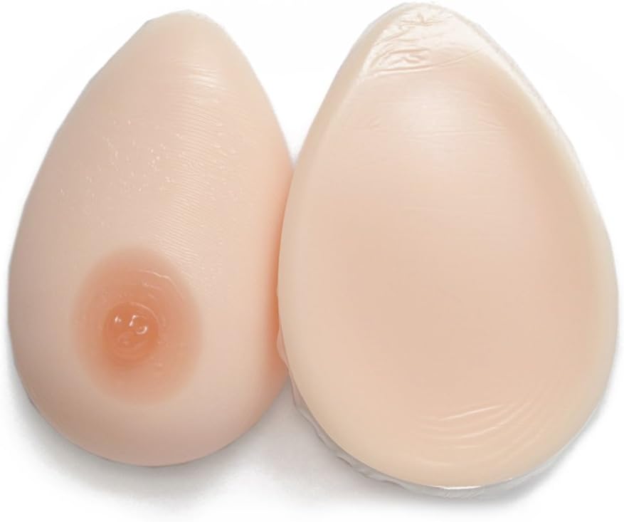 [RemeeHi] リアルおっぱい シリコンゴムおっぱい 柔らかさ シリコンバスト 人工乳房 偽胸 2色 肌色 600g/ペア