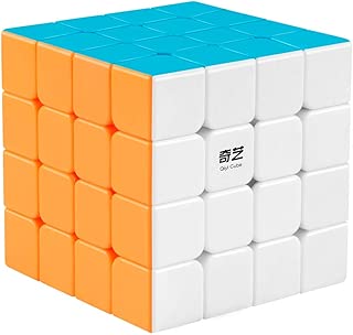 Coogam Qiyi 4x4 Speed Cube Stickerless Magic Puzzle Toy Gift for Kids and Adults Challenge (Qiyuan S Version) - coolthings.us