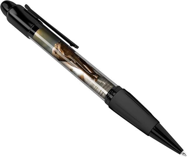 Destination Vinyl Pens Majestic Elephant African Animal Art Black Ballpoint Pen - Student #8240