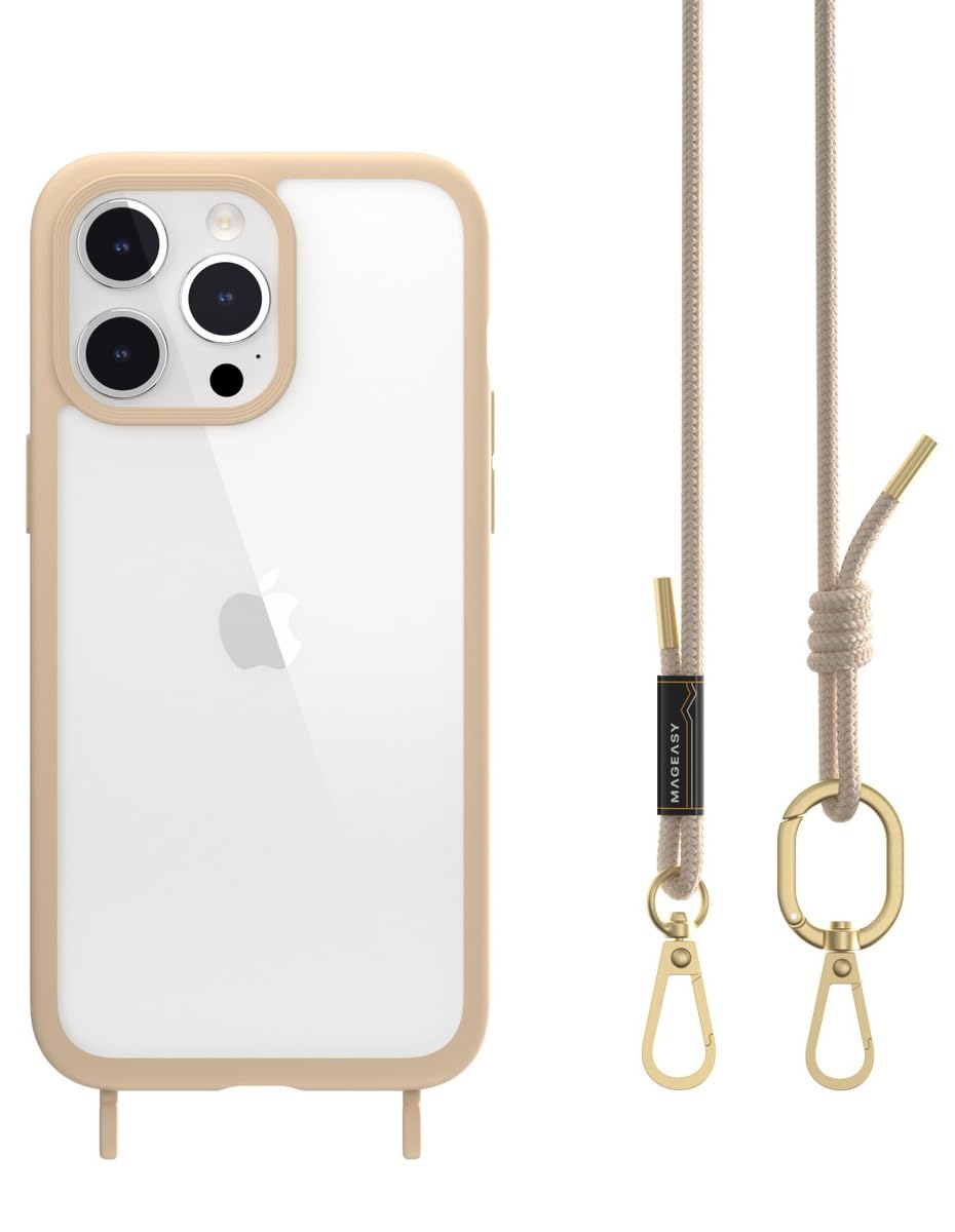Amazon.co.jp: 【MagEasy】 iPhone15ProMax 対応 ケース 斜めがけ 首