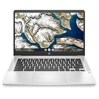 HP 14” Chromebook, Intel Celeron N4500, 14-inch FHD Display, 4GB LPDDR4x RAM, 64GB eMMC Storage, Wi-Fi 5, Bluetooth 5.0, USB-C, HDMI 2.1, Forest Teal, ChromeOS, 9U9X7PA
