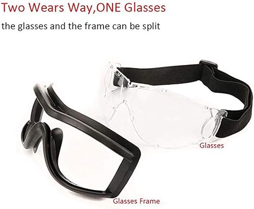 Miniatura 5 de z-aurora - Gafas de seguridad, gafas protectoras antivaho y UV, gafas de trabajo de protección para bricolaje, laboratorio, exteriores