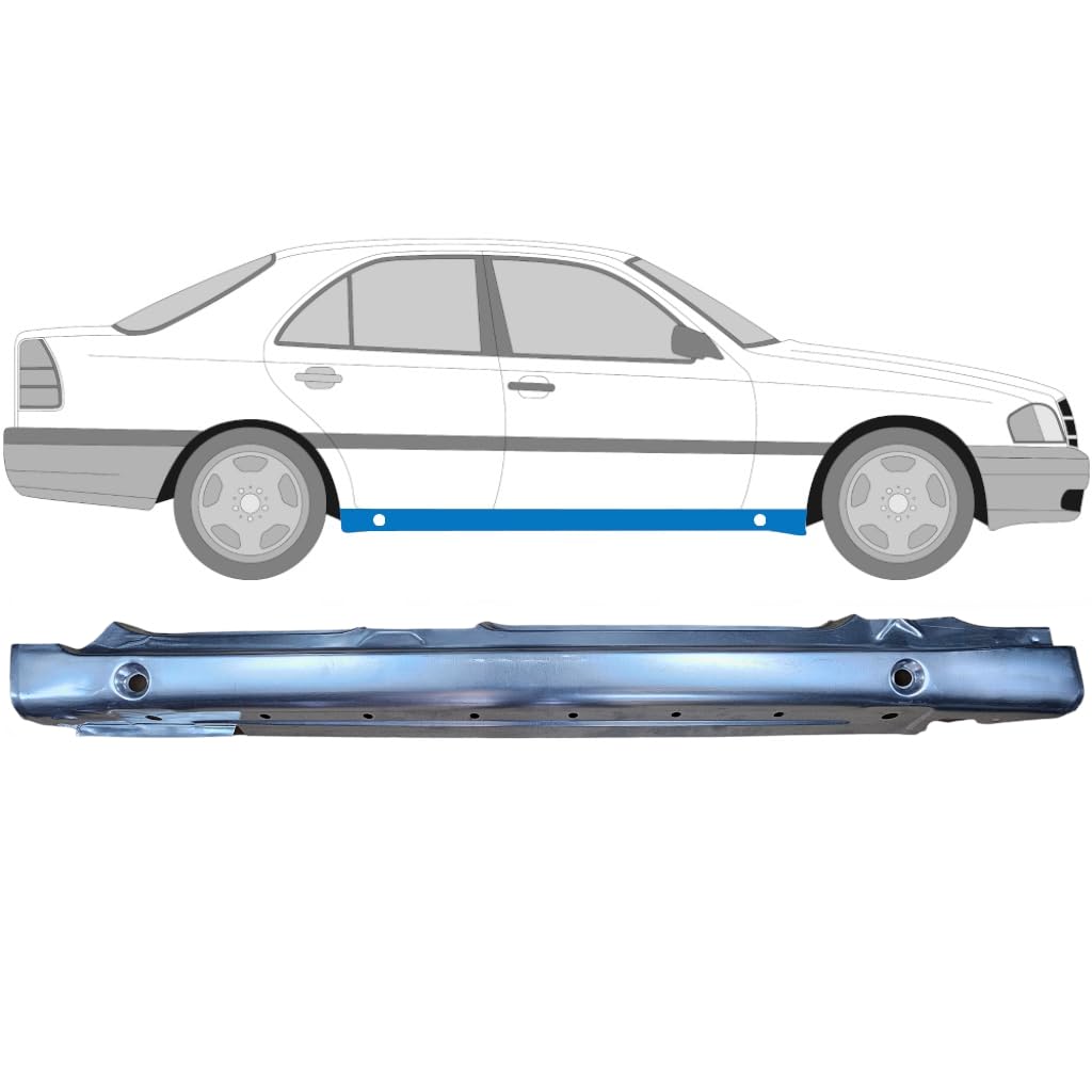 Voll schweller für Mercedes C-Class W202 1993-2001 / Rechts