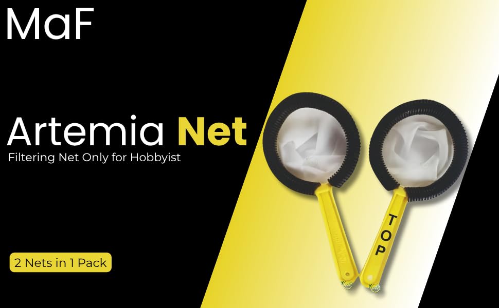 Image of MAF Artemia Net, Artemia Separating /Filtering Net Only for Hobbyist (2 Nets in 1 Pack)