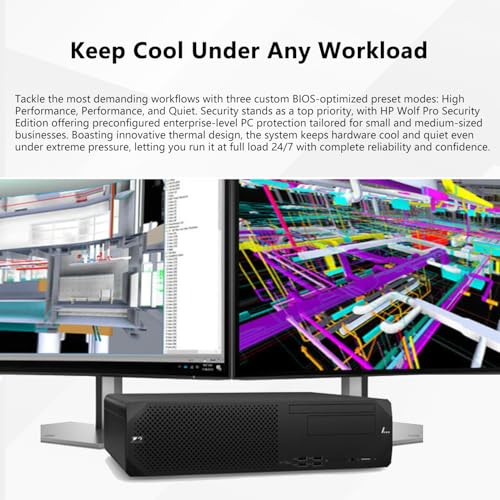 Image of HP Pro Mini 400 G9 Tiny Desktop Computer | 13th Gen Intel 14-Core i5-13500T | 16GB RAM | 256GB PCIe SSD | 2-Monitor Support 4K | Wi-Fi 6 | HDMI | Type-C | DP | Wired KB and Mouse | Windows 11 Pro