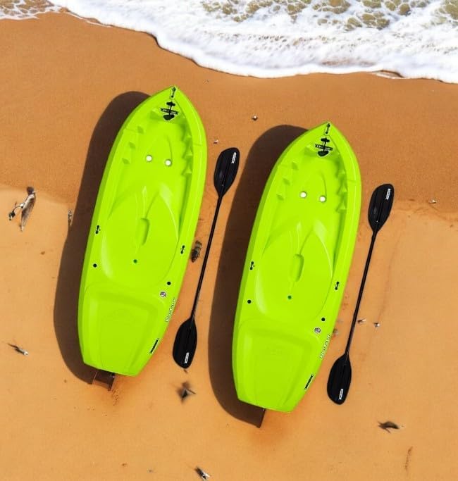 Kid's Relay Sit*On*Top Kayak with Paddle, Sized just Right for Kids,Stability and Safety for Family Adventures and Water Activities