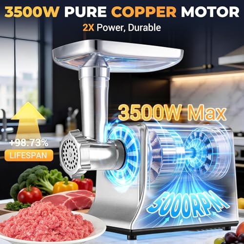 Electric Meat Grinder Heavy Duty