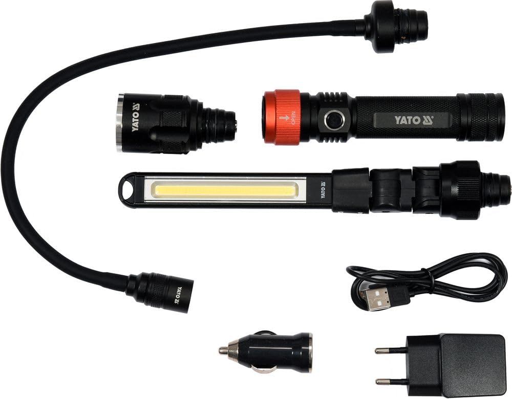 3in1 KFZ LED Inspektionslampe Werkstattlampe Stablampe Autolampe Arbeitsleuchte