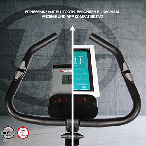 Ultrasport Heimtrainer Ergometer, Fitnessrad zur individuellen Förderung von Gesundheit und Fitness, idealer Hometrainer… – Bild 5