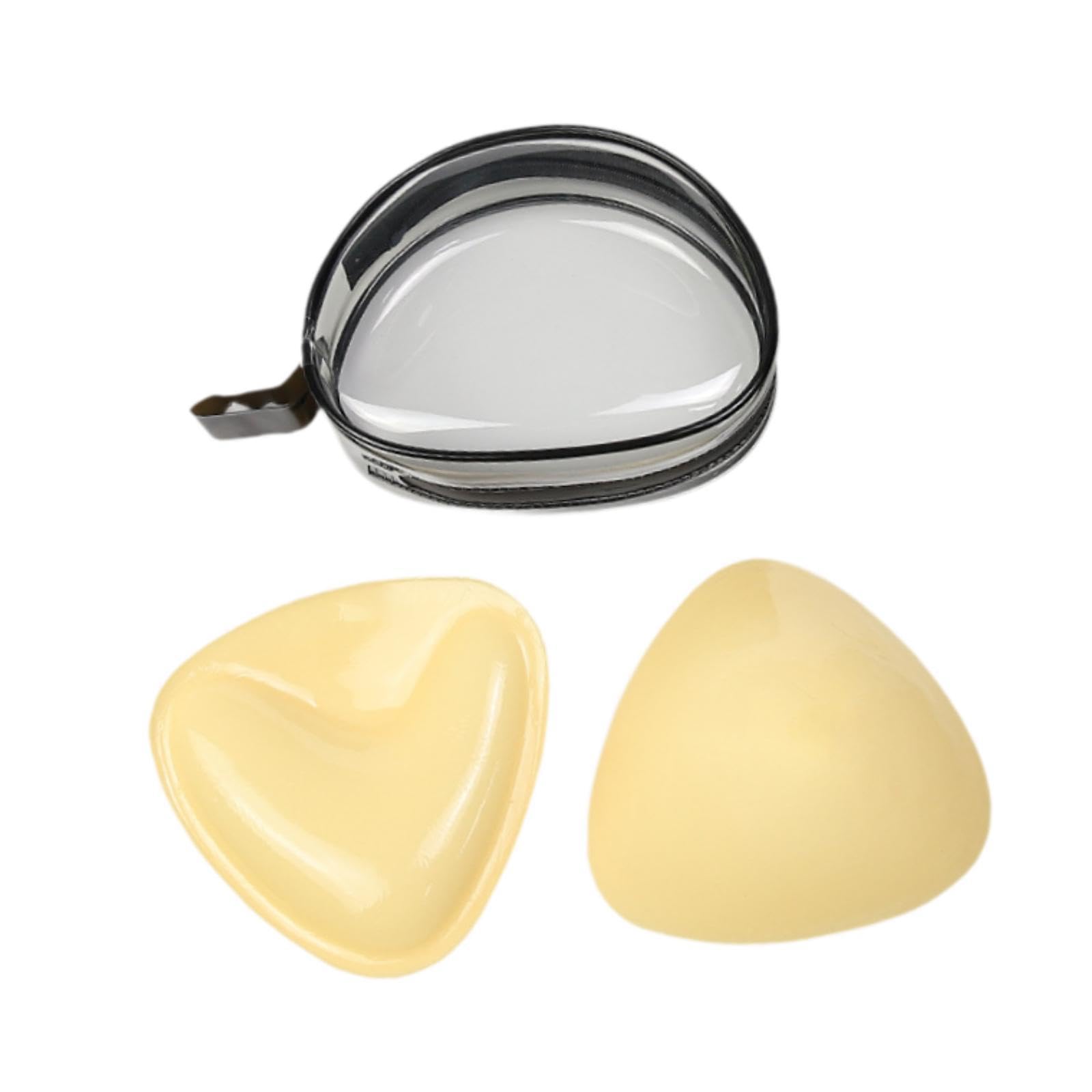 2x Bra Pads Inserts Invisible Reusable for Sports Bra Wear Bathing Suit S with Clear Box|Clothing Shoes & Accessories | Womens Clothing | Intimates & Sleep | Breast Forms Enhancers-image-9